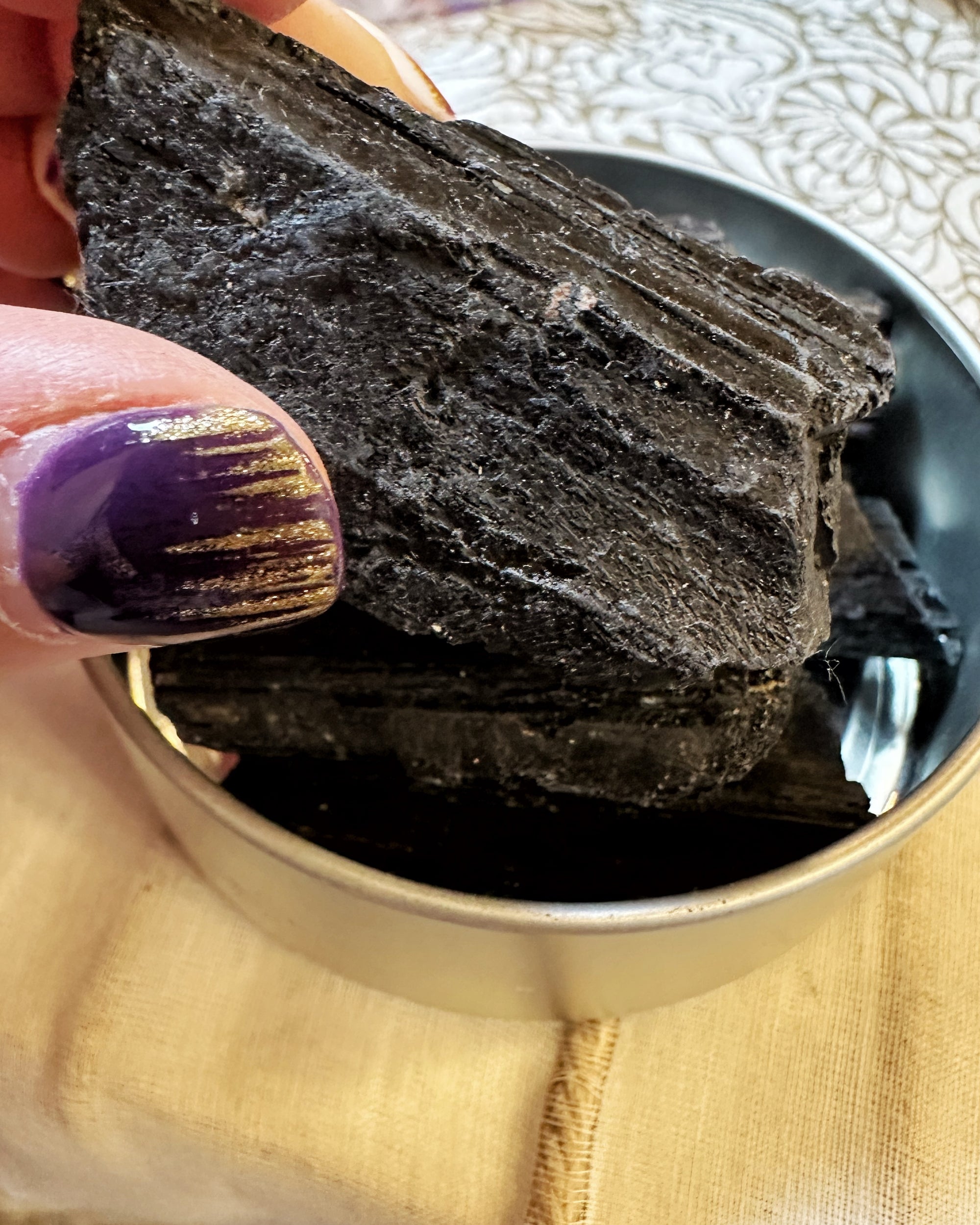 Black Tourmaline Chunk