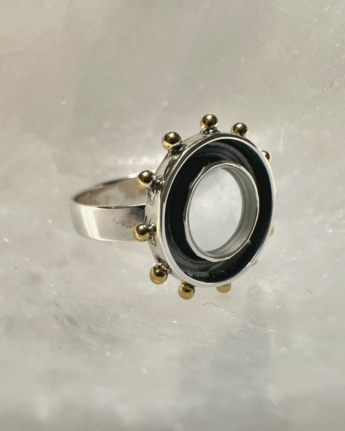 Sterling Silver Mirror Ring