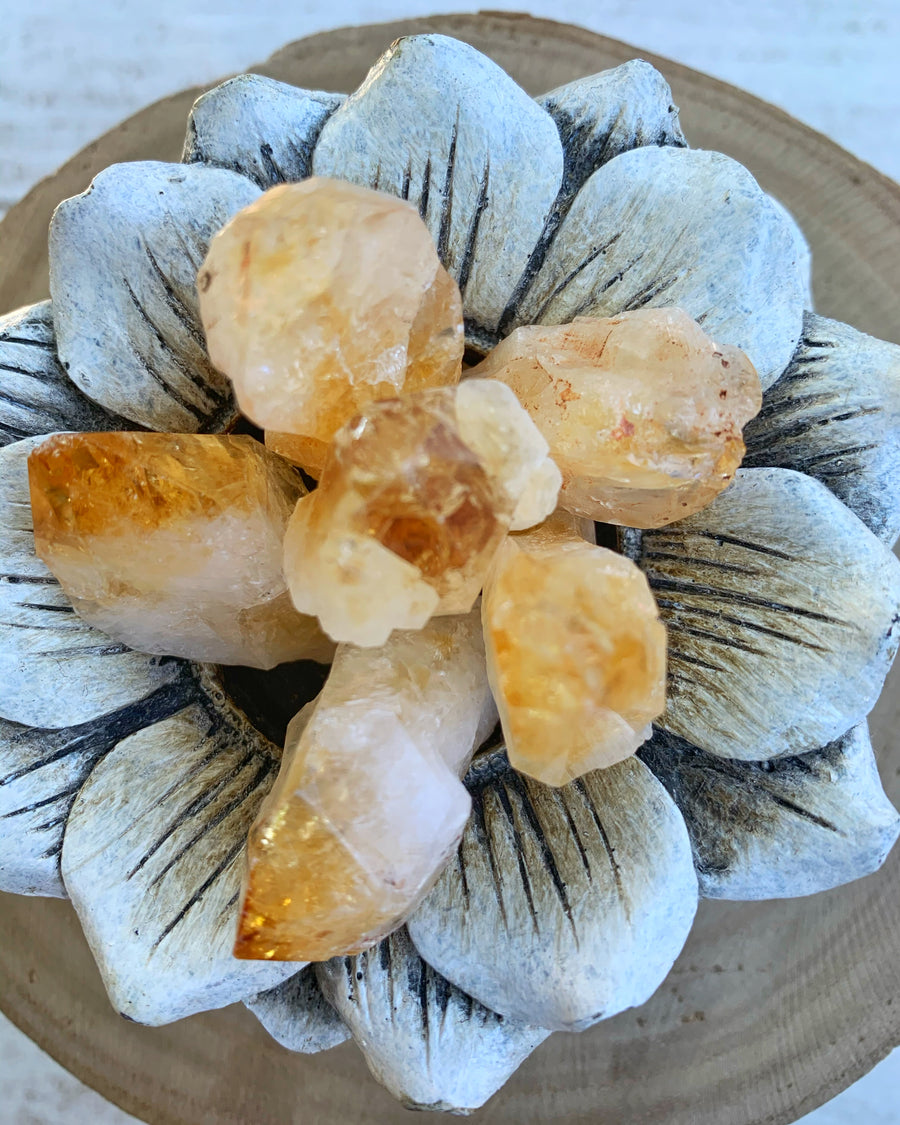 Citrine Points Small