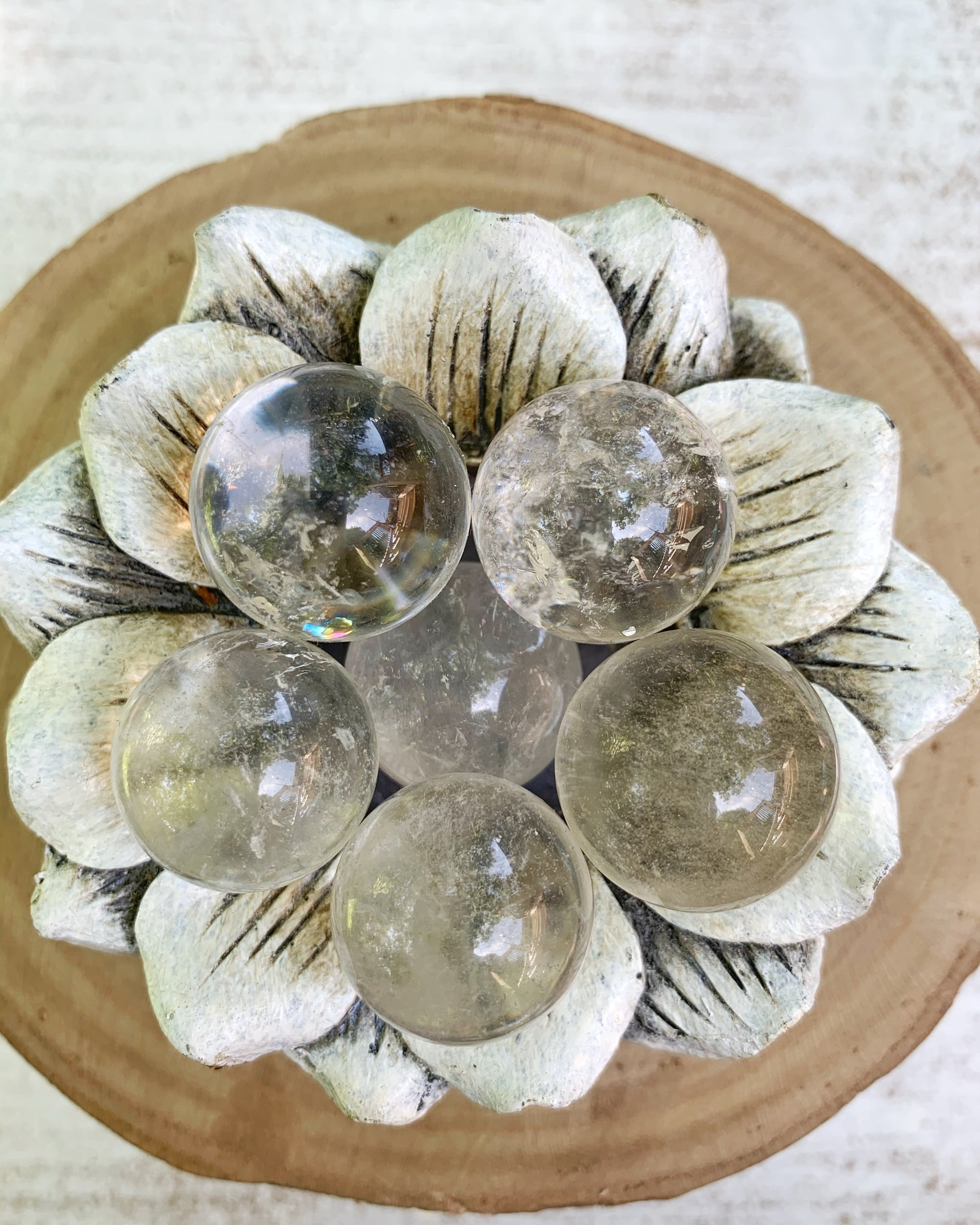 Quartz Spheres