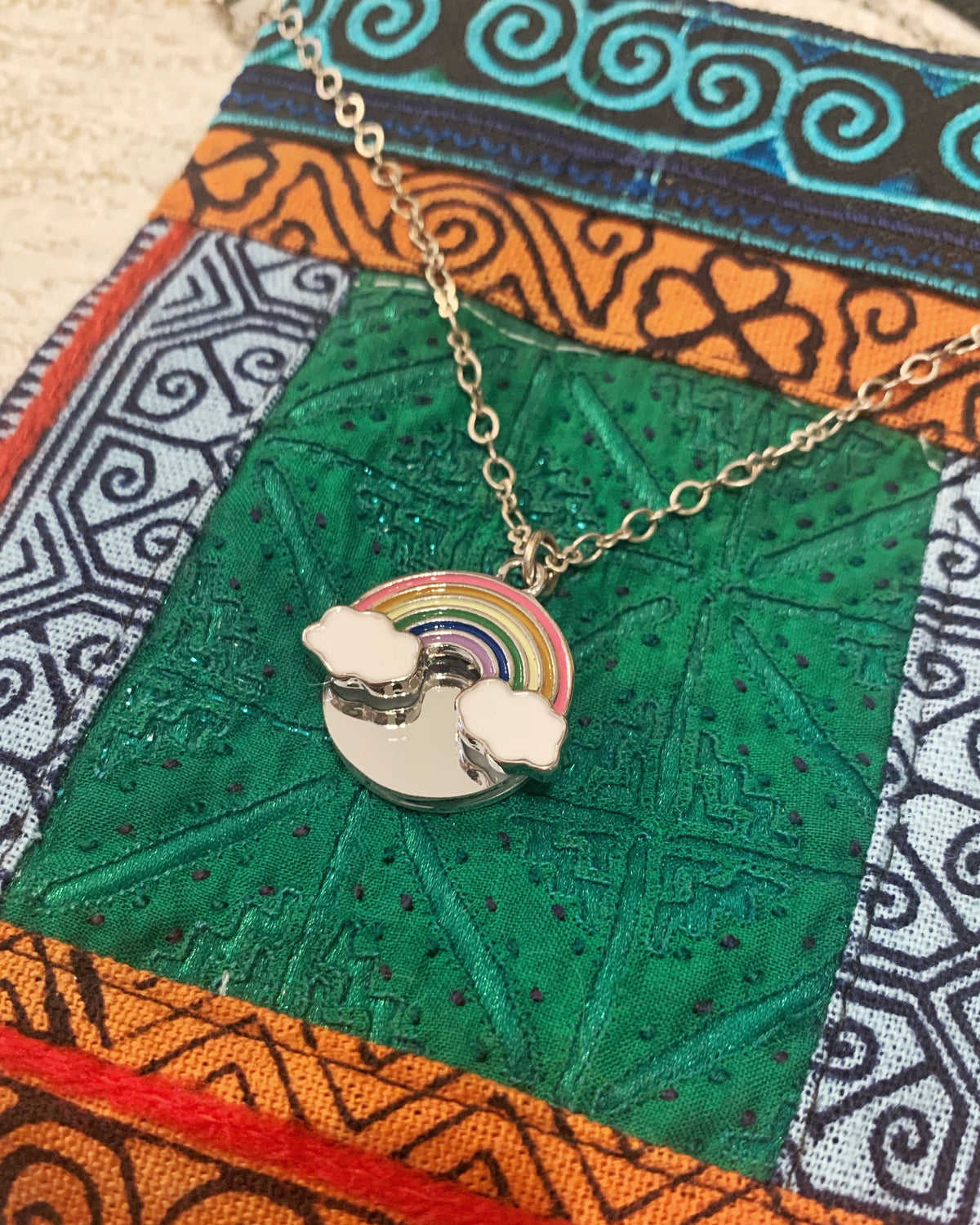 Rainbow 🌈 Mirror Necklace