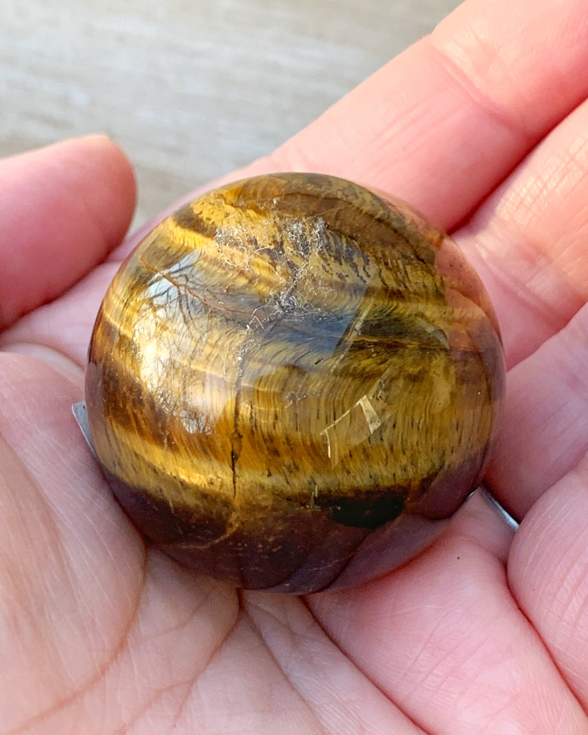 Tigers Eye Sphere