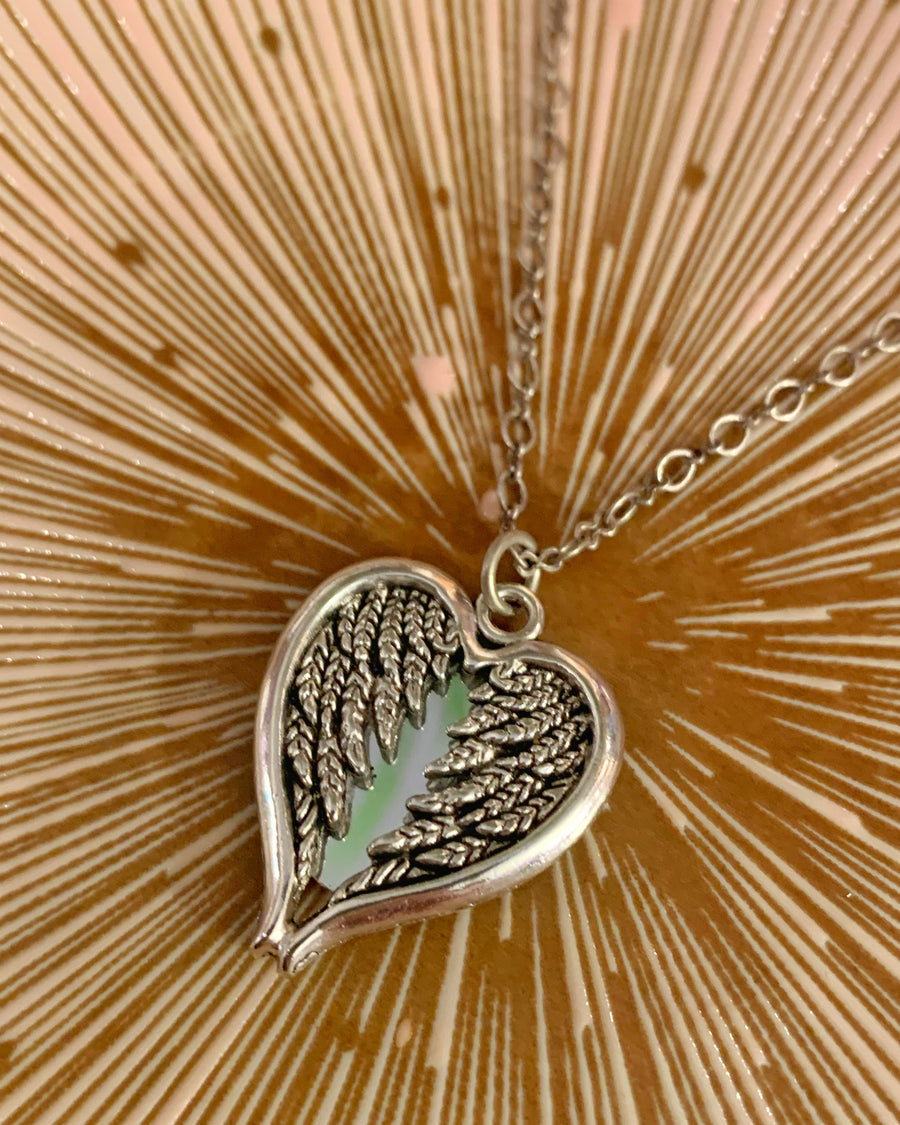 Angel Mirror Necklace