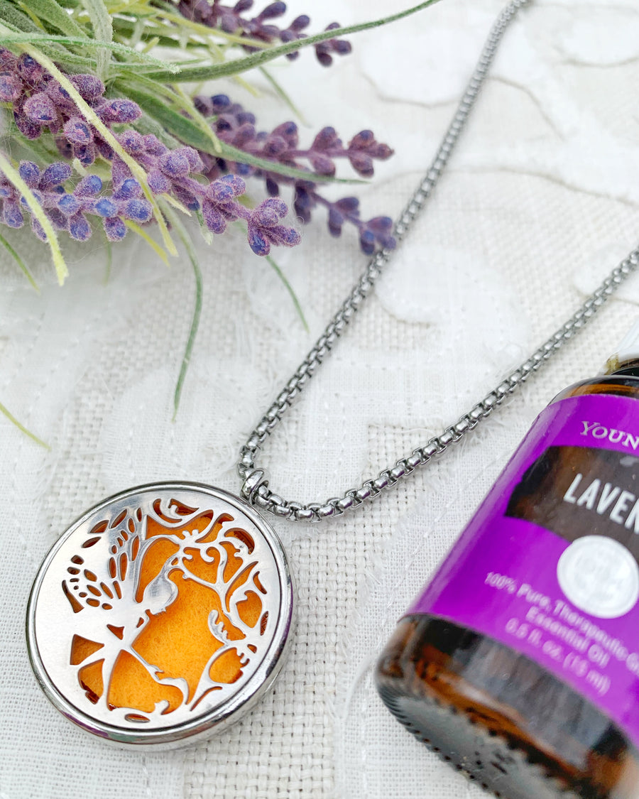 Marigold Fairy Aromatherapy Necklace