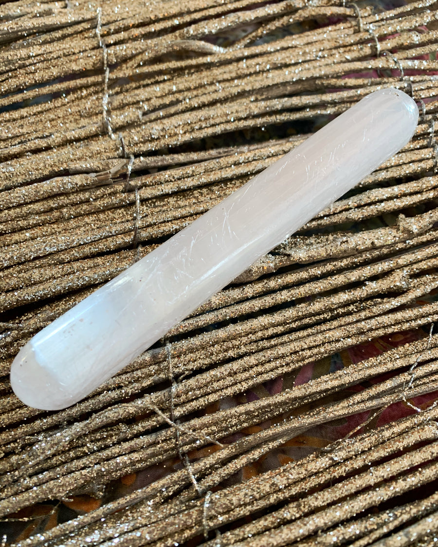 Selenite Wand