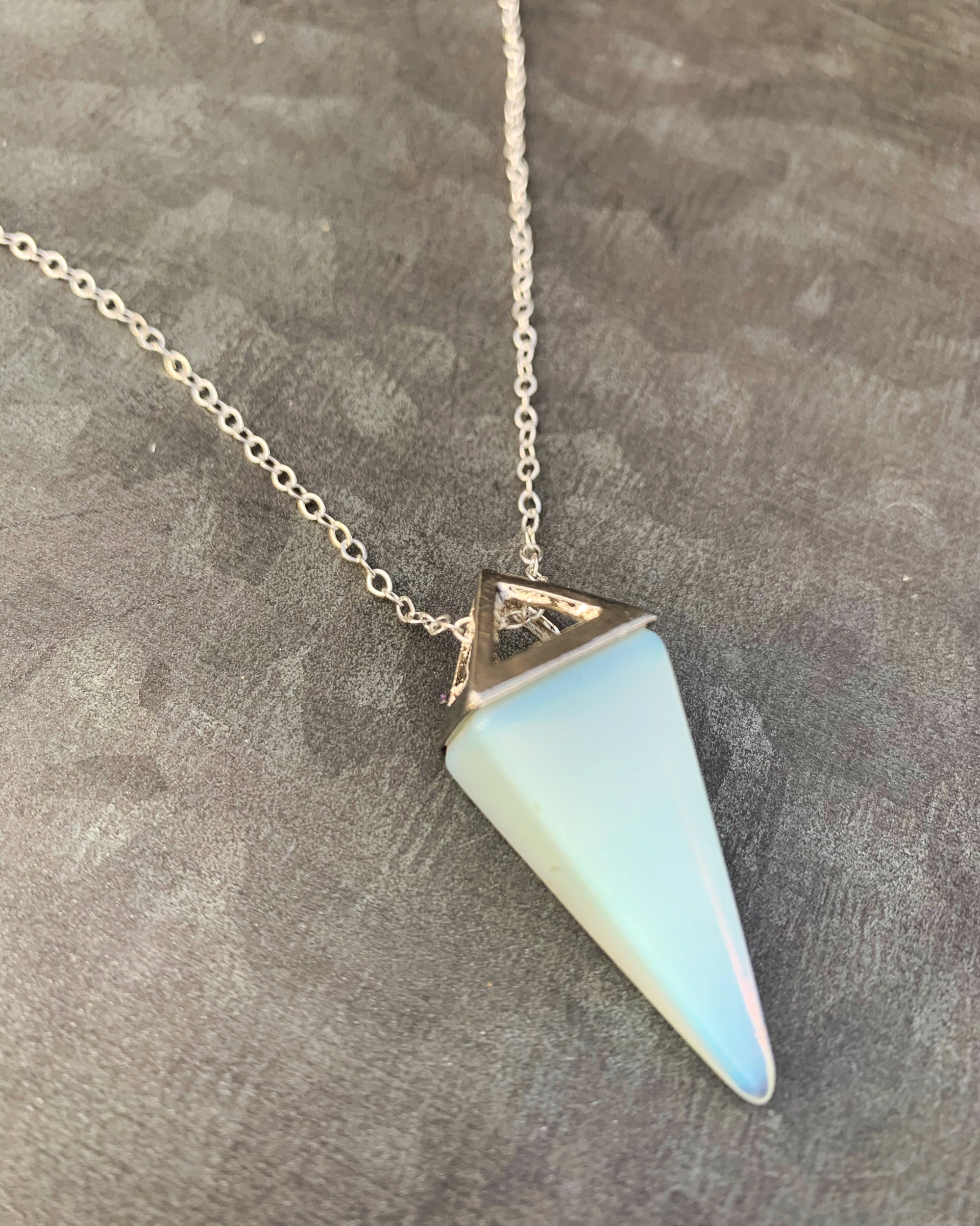 Opalite Pendant Necklace