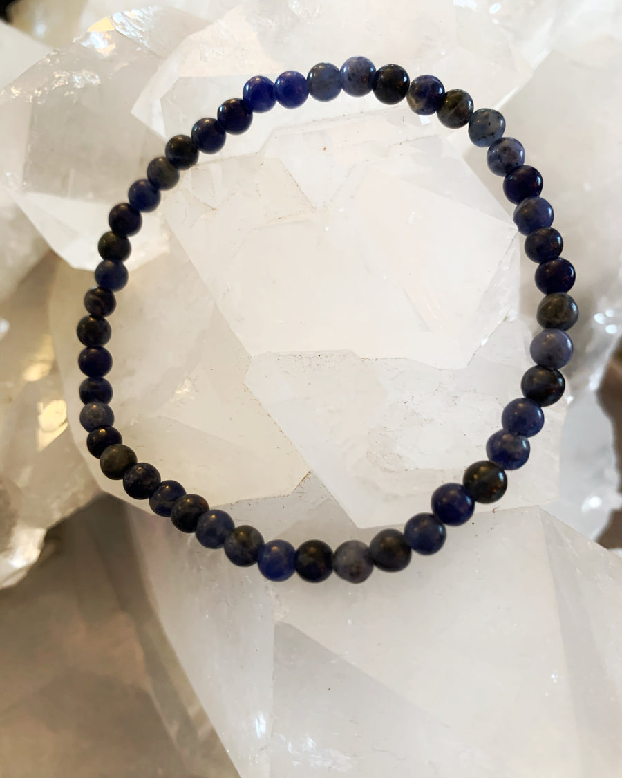 Lapis Lazuli Bracelet 4mm