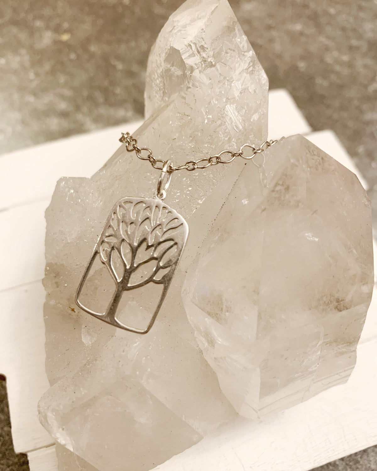 Sterling Silver Tree of Life Necklace #1