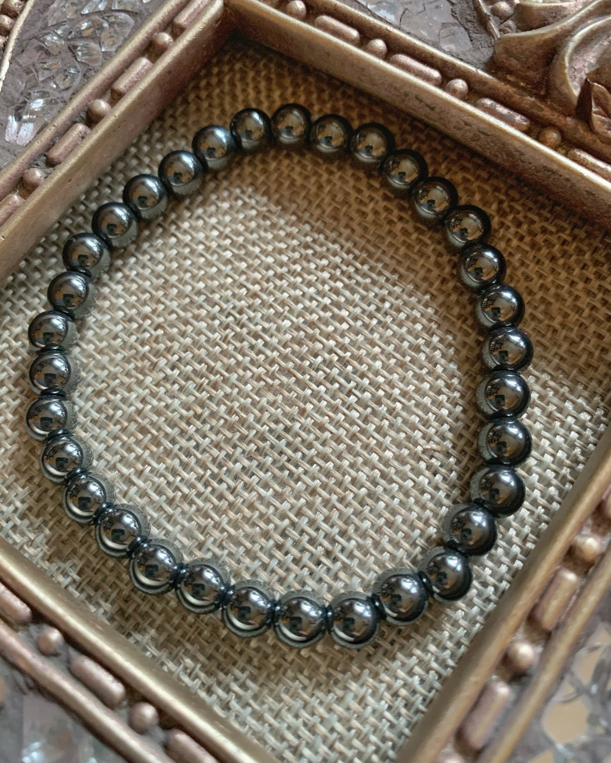 Hematite Bracelet 6mm