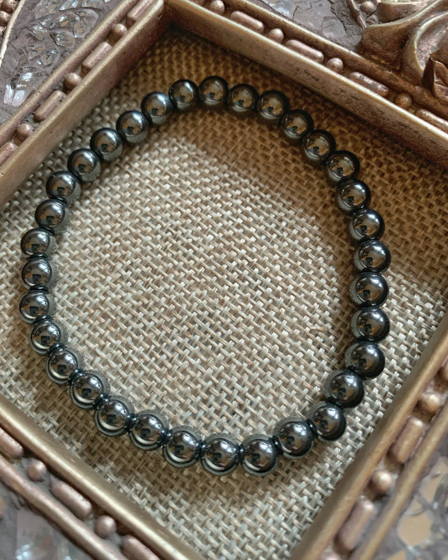 Hematite Bracelet 6mm