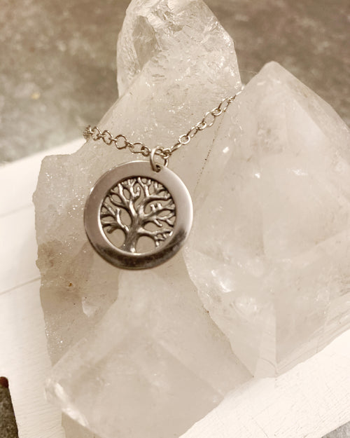 Sterling Silver Tree of Life Necklace #2