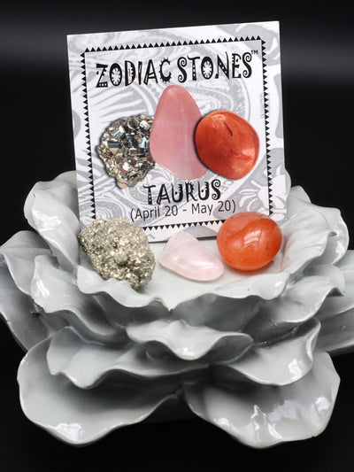 Taurus Zodiac Crystals