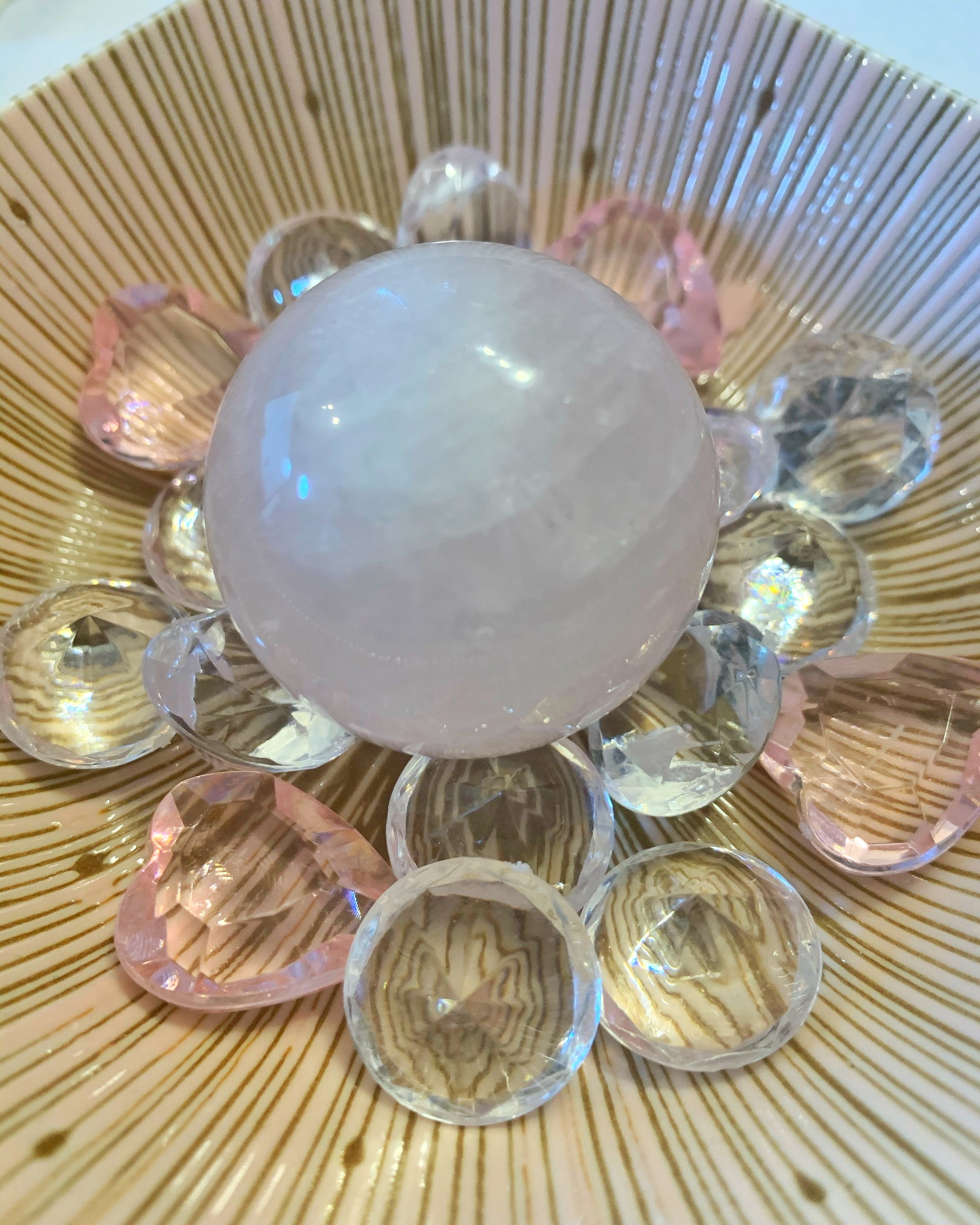 Rose Quartz Sphere Medium