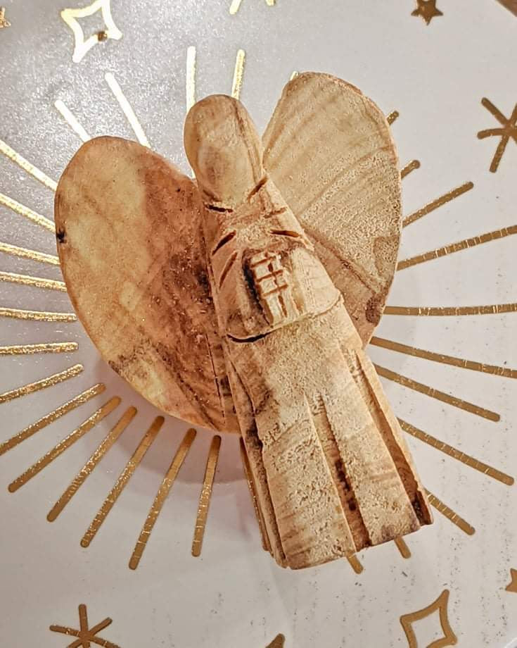Angel Palo Santo Figures