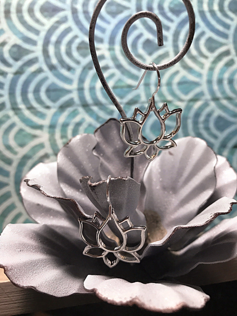 Lotus Earrings