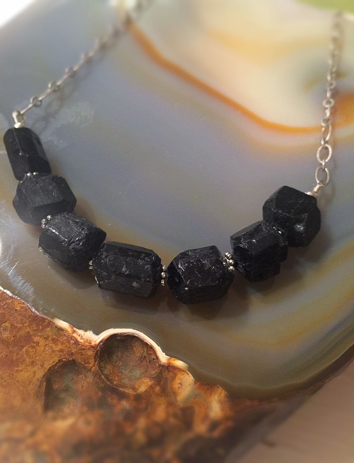 Black Tourmaline Necklace
