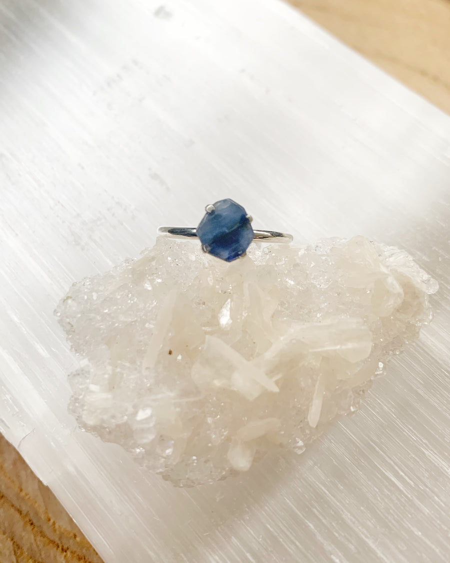 Kyanite Sterling Ring